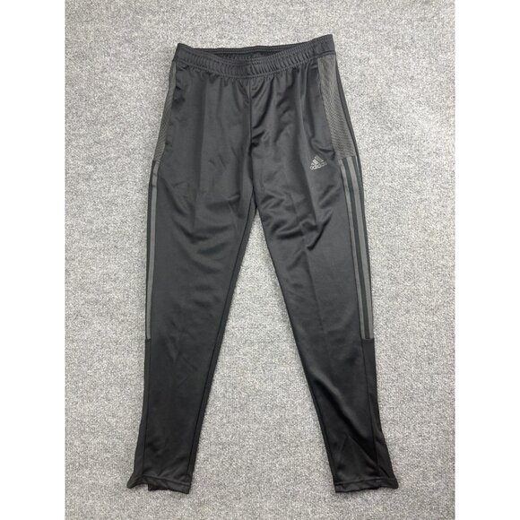Adidas Pants Womens Small Black Tiro Track Primegreen Zip Pockets Soccer GN5492 - Picture 1 of 9